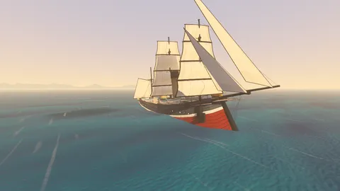 Her Grand Lady under sail
