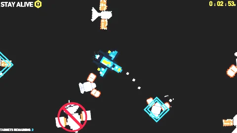 SPOT asteroids gameplay